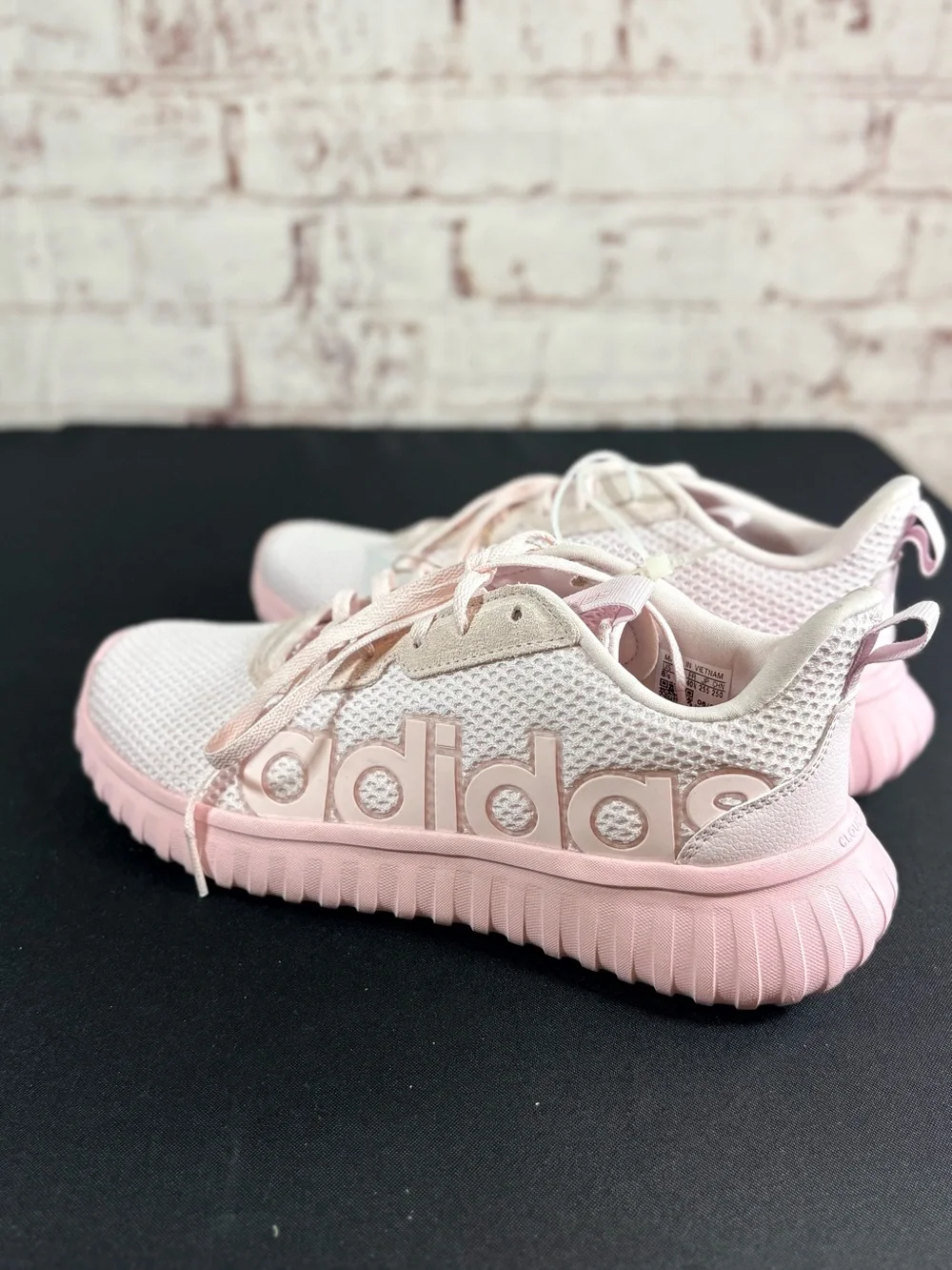 adidas Kids Pink Mesh Lightweight Sneakers